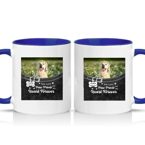 Two Tone 11oz Mug Dark Blue