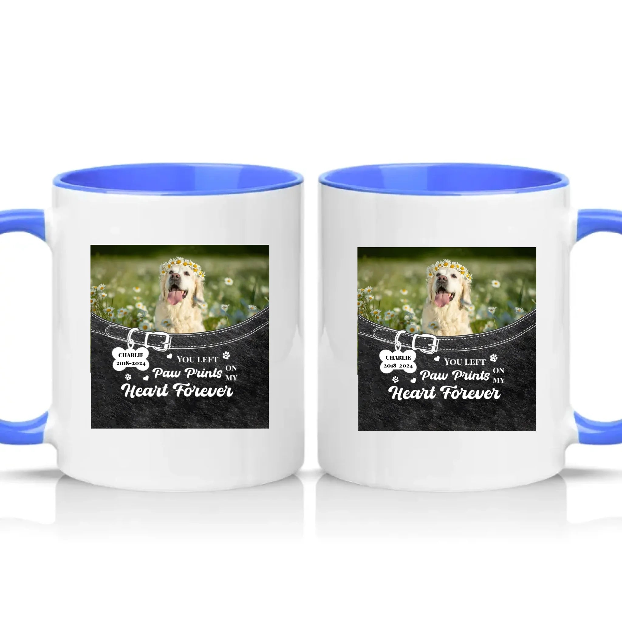 Two Tone 11oz Mug Medium Blue