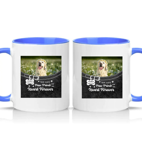 Two Tone 11oz Mug Medium Blue