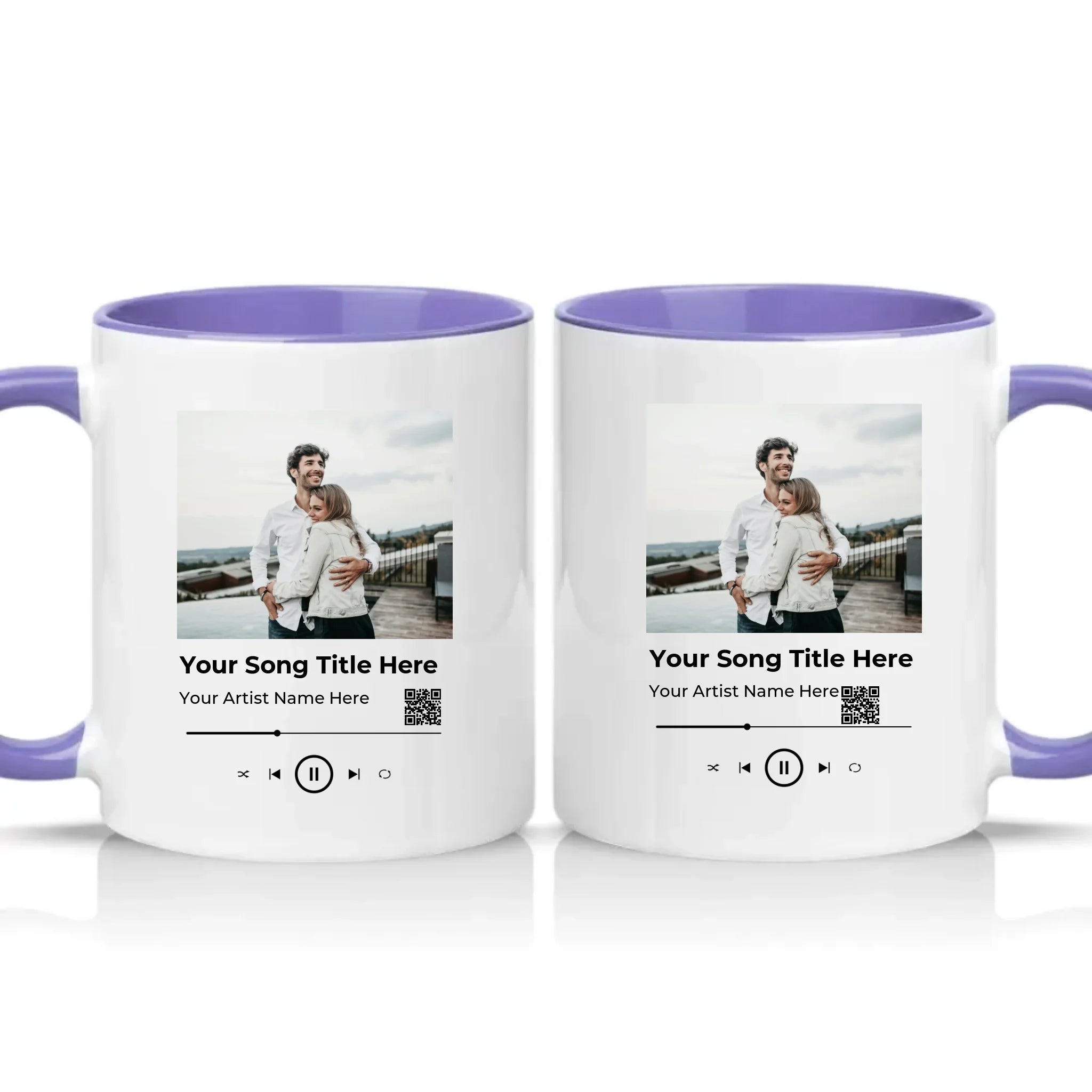Two Tone 11oz Mug Heather