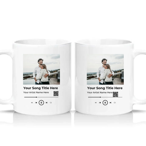 Two Tone 11oz Mug White