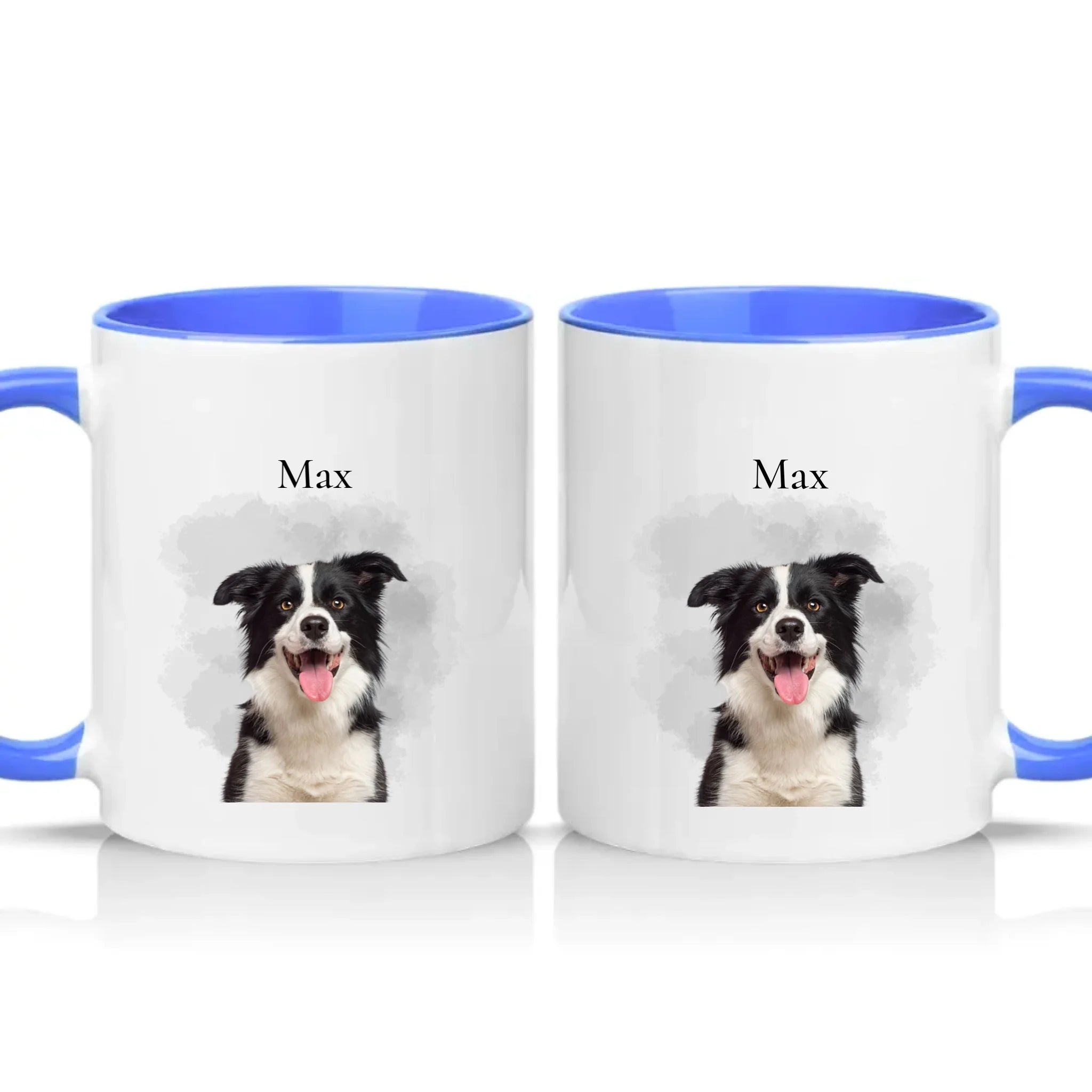 Two Tone 11oz Mug Medium Blue