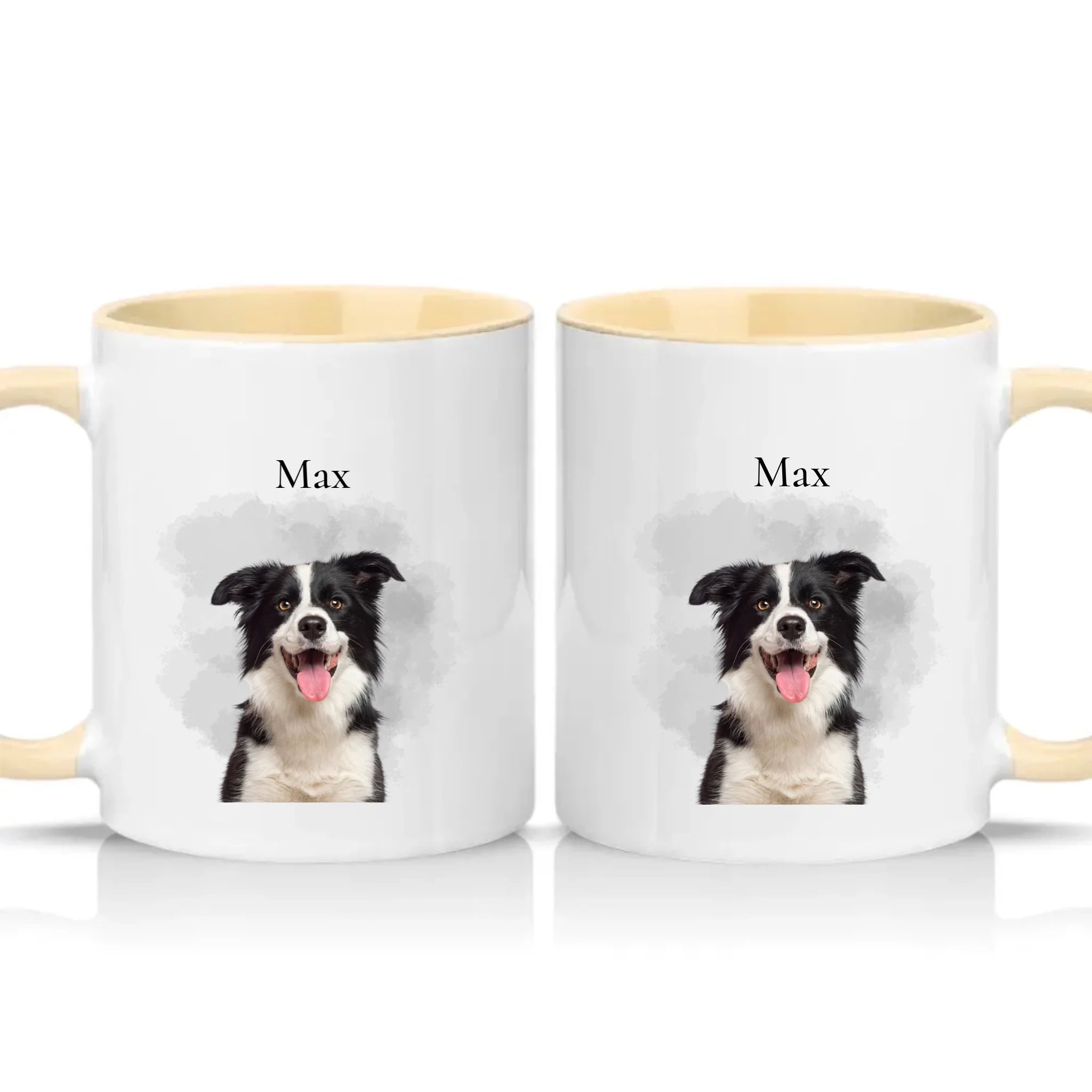 Two Tone 11oz Mug Cream