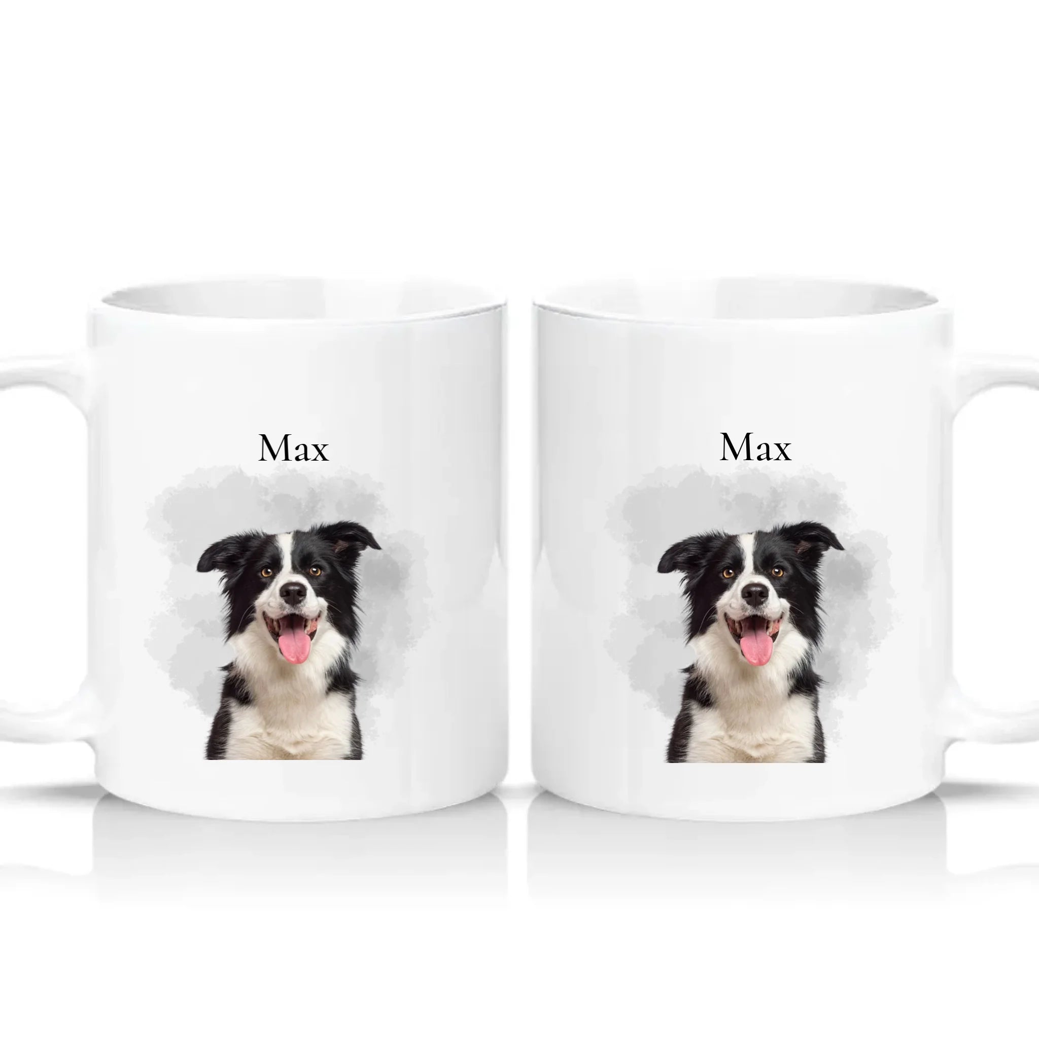 Two Tone 11oz Mug White