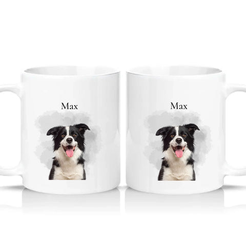 Two Tone 11oz Mug White