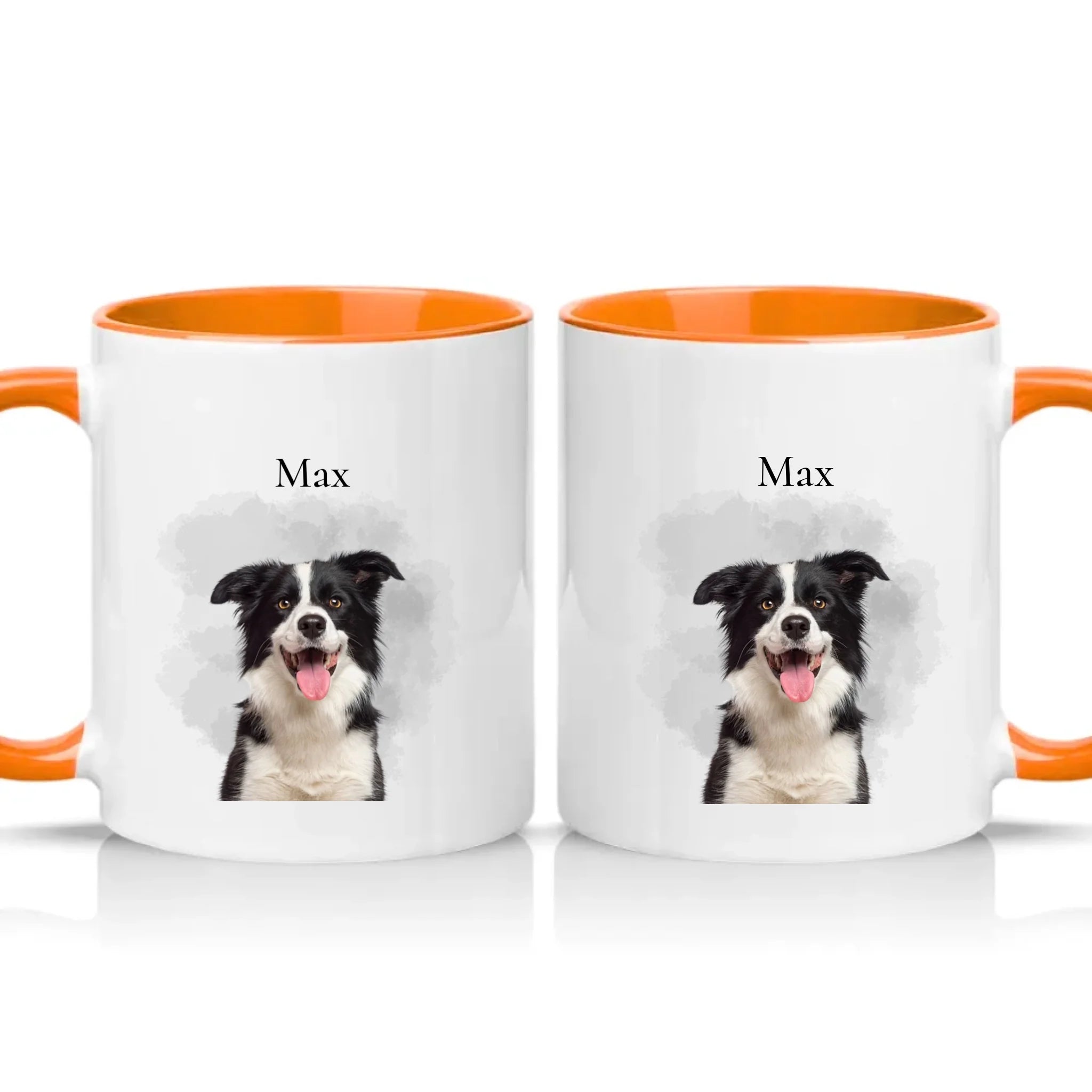 Two Tone 11oz Mug Orange