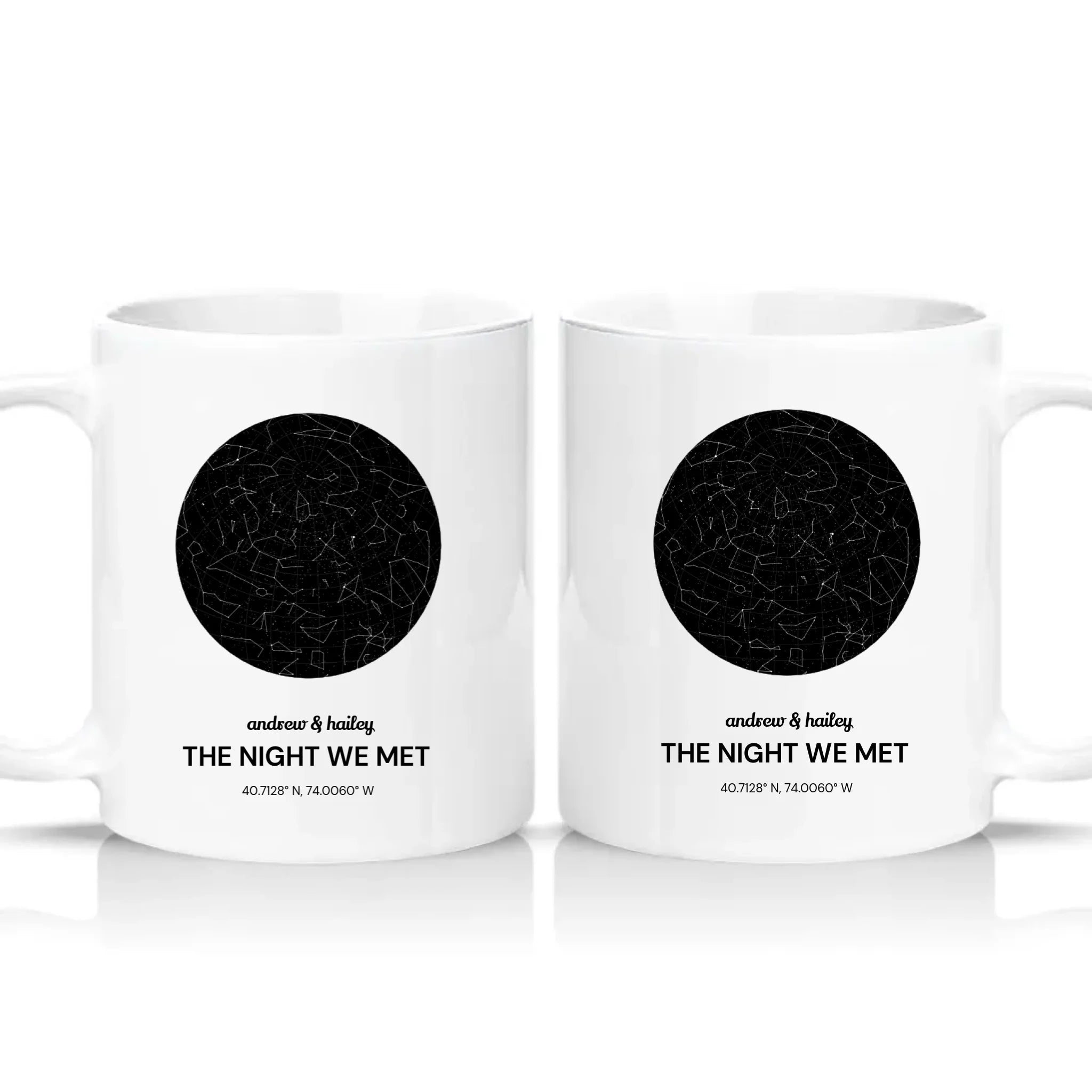 Two Tone 11oz Mug White