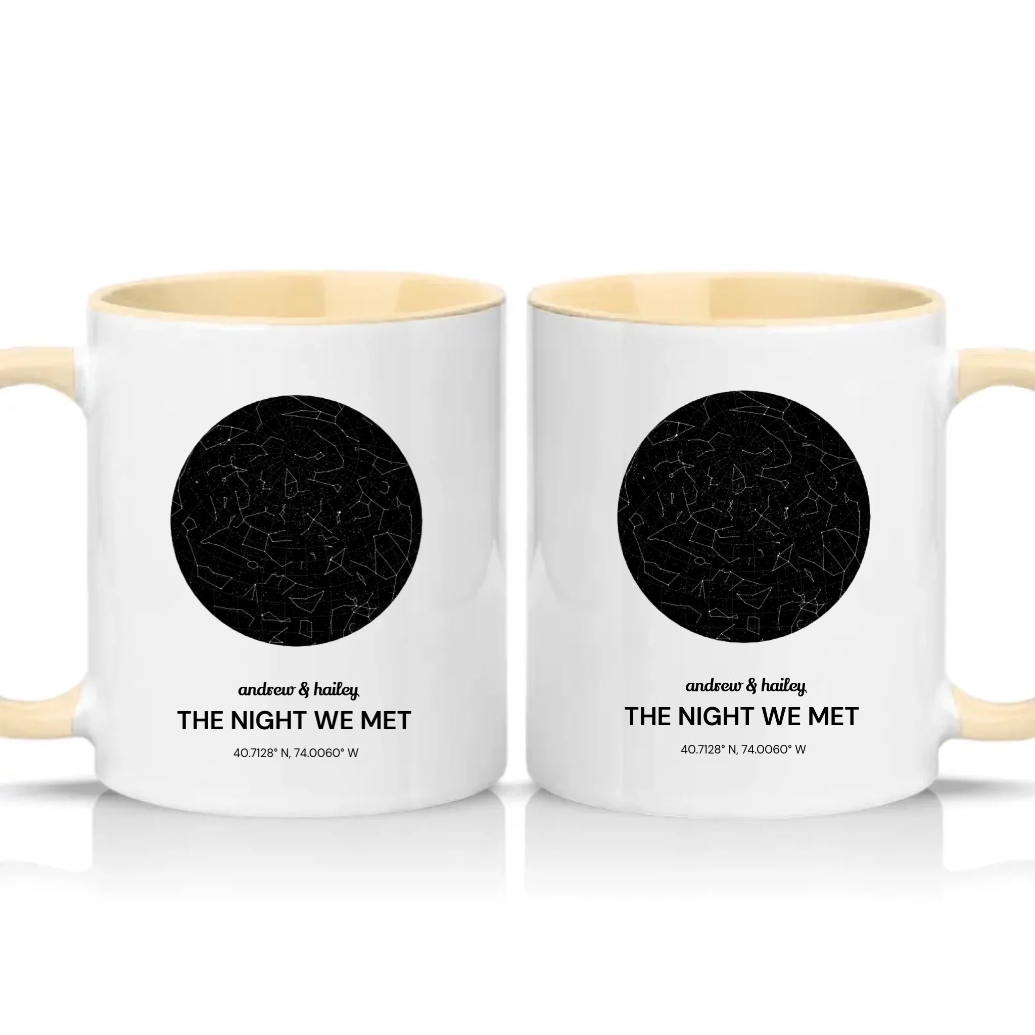 Two Tone 11oz Mug Cream