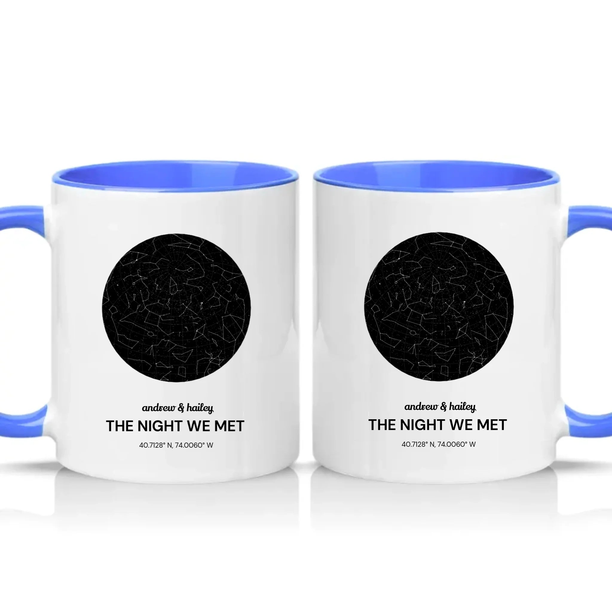 Two Tone 11oz Mug Medium Blue