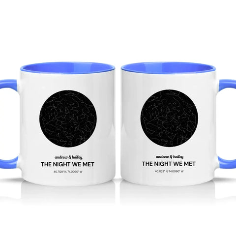 Two Tone 11oz Mug Medium Blue