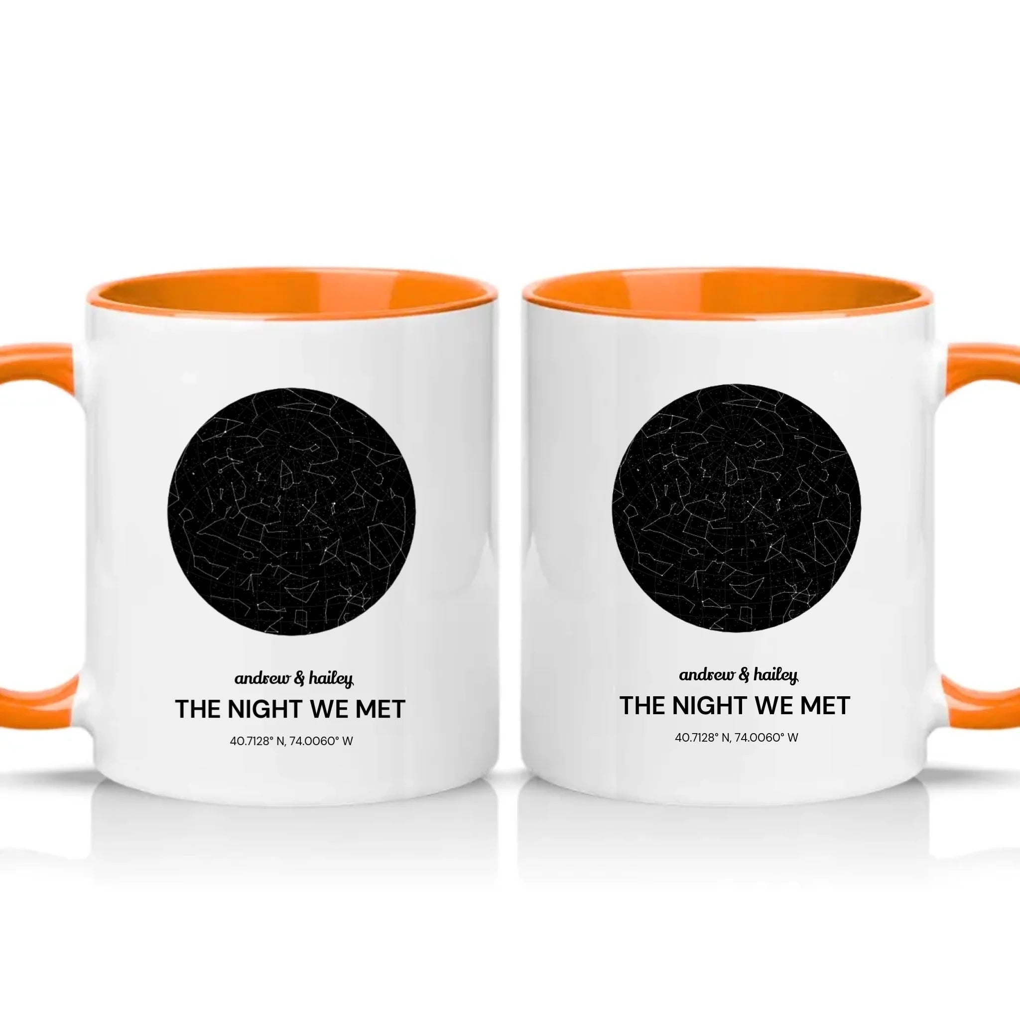 Two Tone 11oz Mug Orange