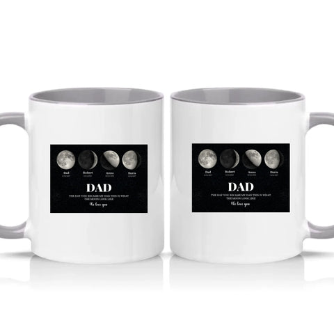 Two Tone 11oz Mug Grey