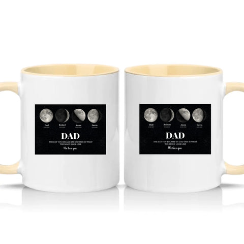 Two Tone 11oz Mug Cream