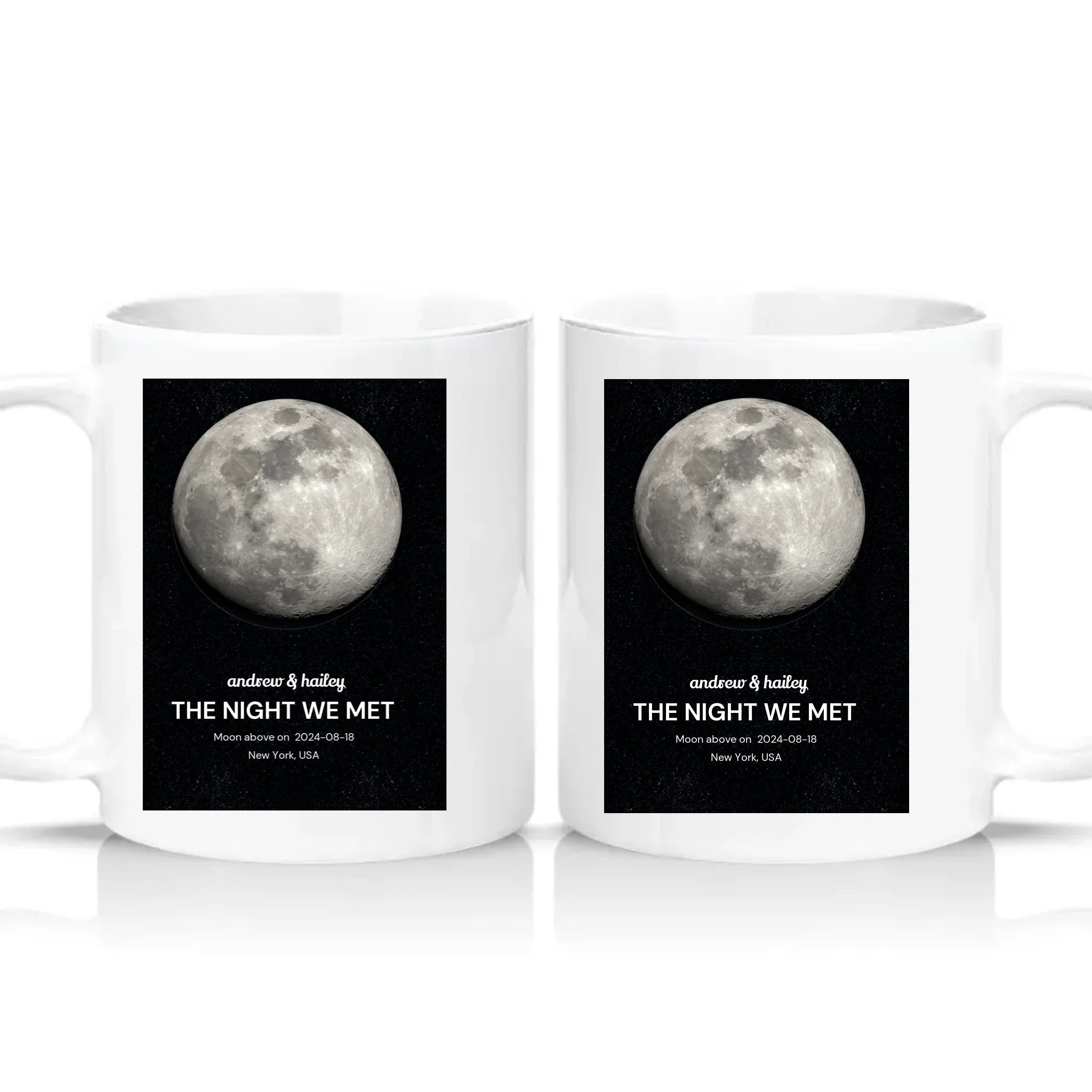 Two Tone 11oz Mug White