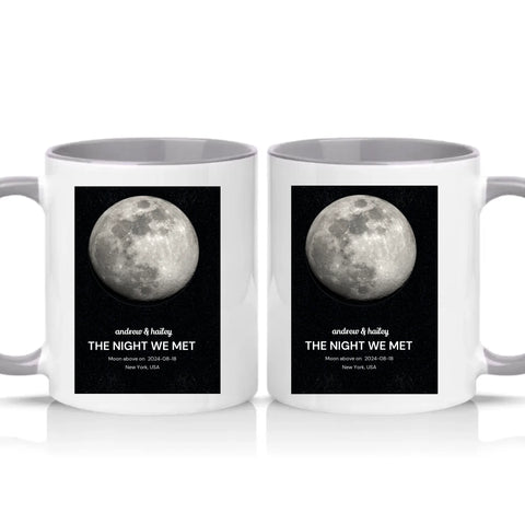 Two Tone 11oz Mug Grey
