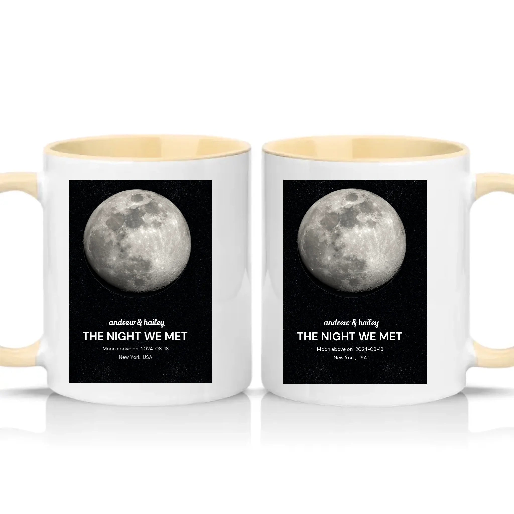 Two Tone 11oz Mug Cream