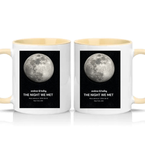 Two Tone 11oz Mug Cream