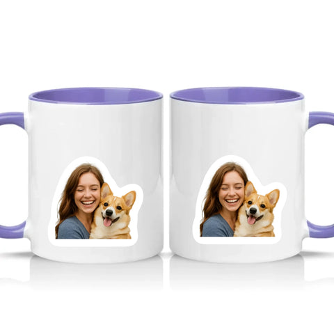 Two Tone 11oz Mug Heather