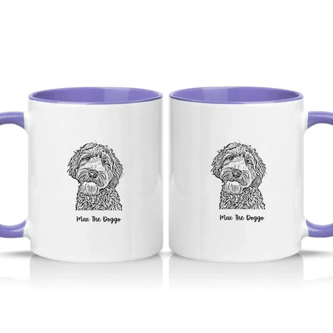Two Tone 11oz Mug Heather