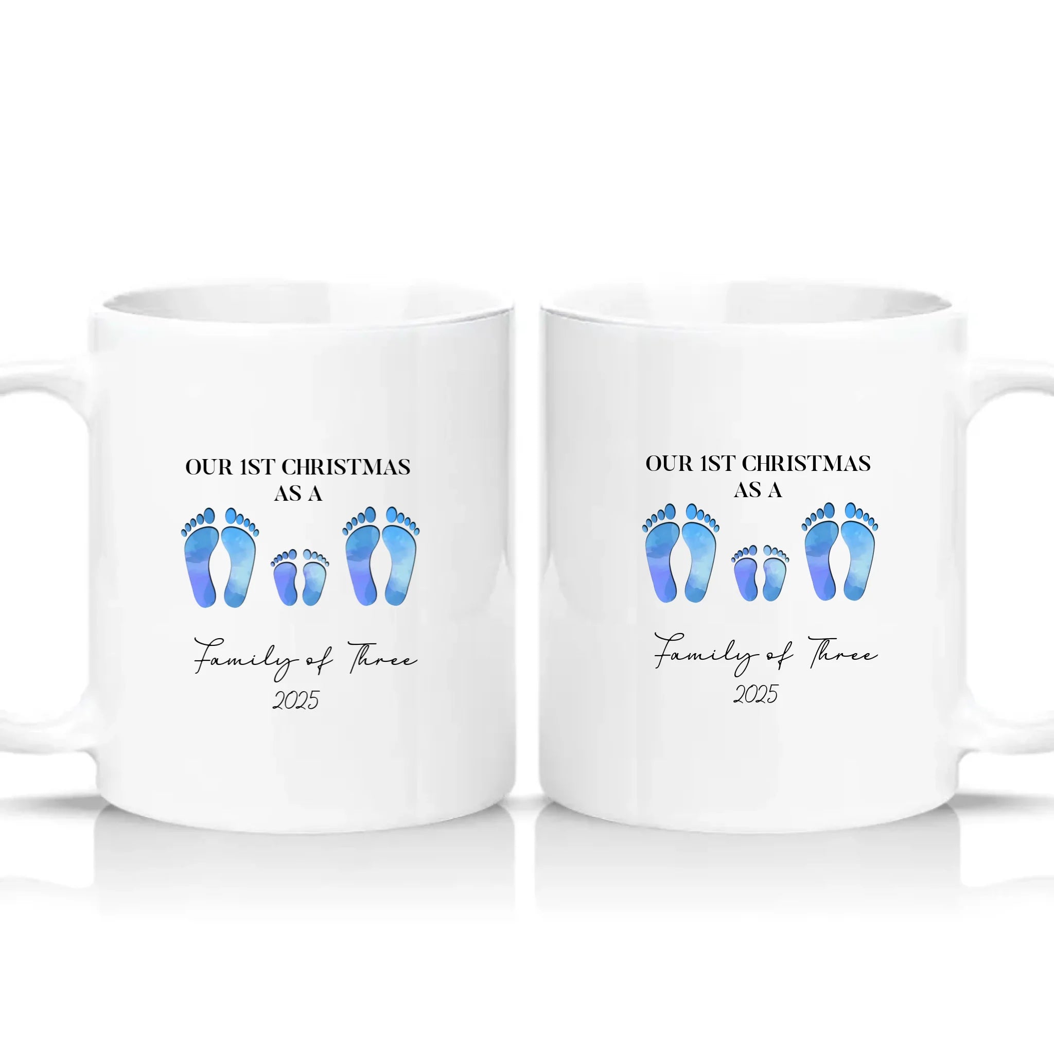Two Tone 11oz Mug White