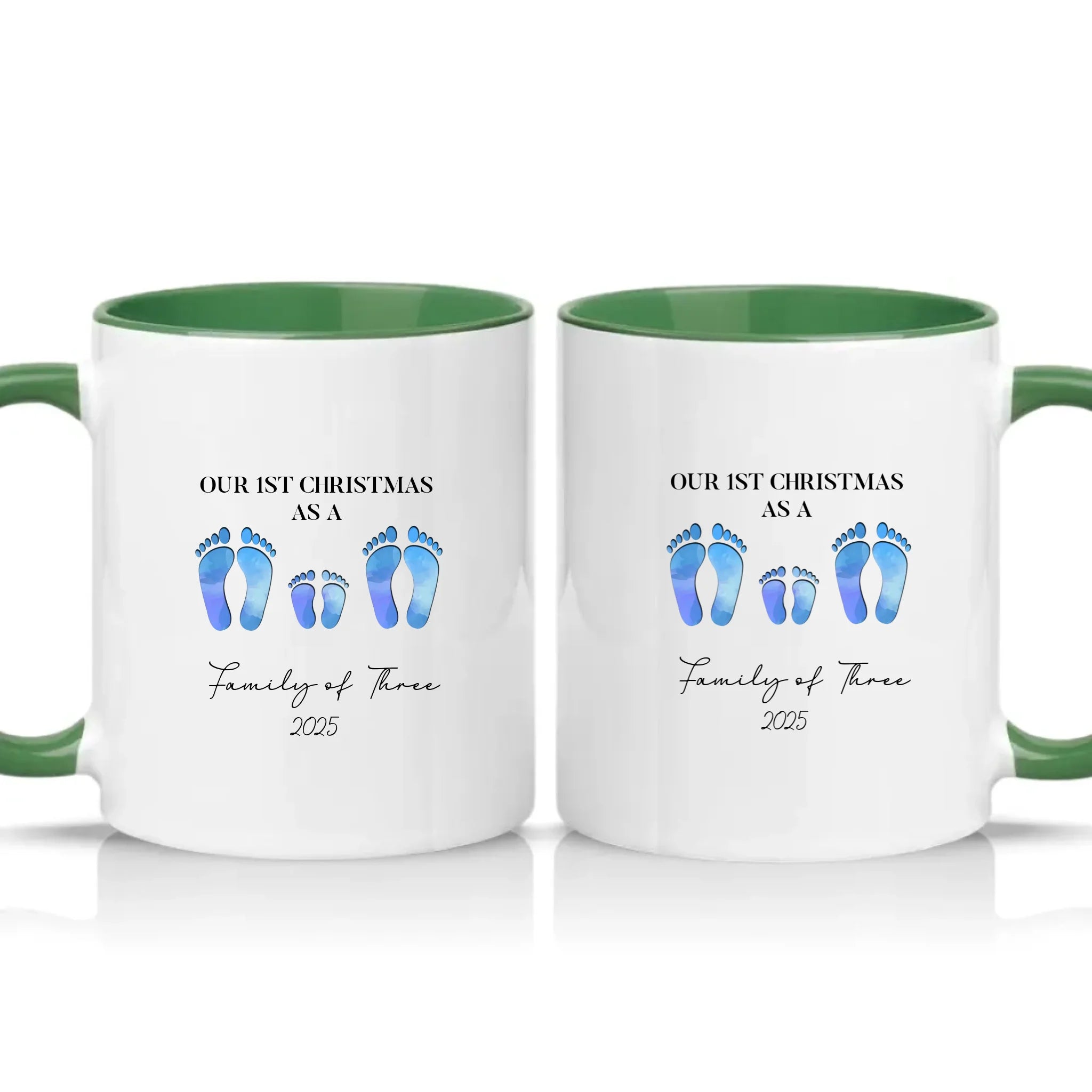 Two Tone 11oz Mug Racing Green