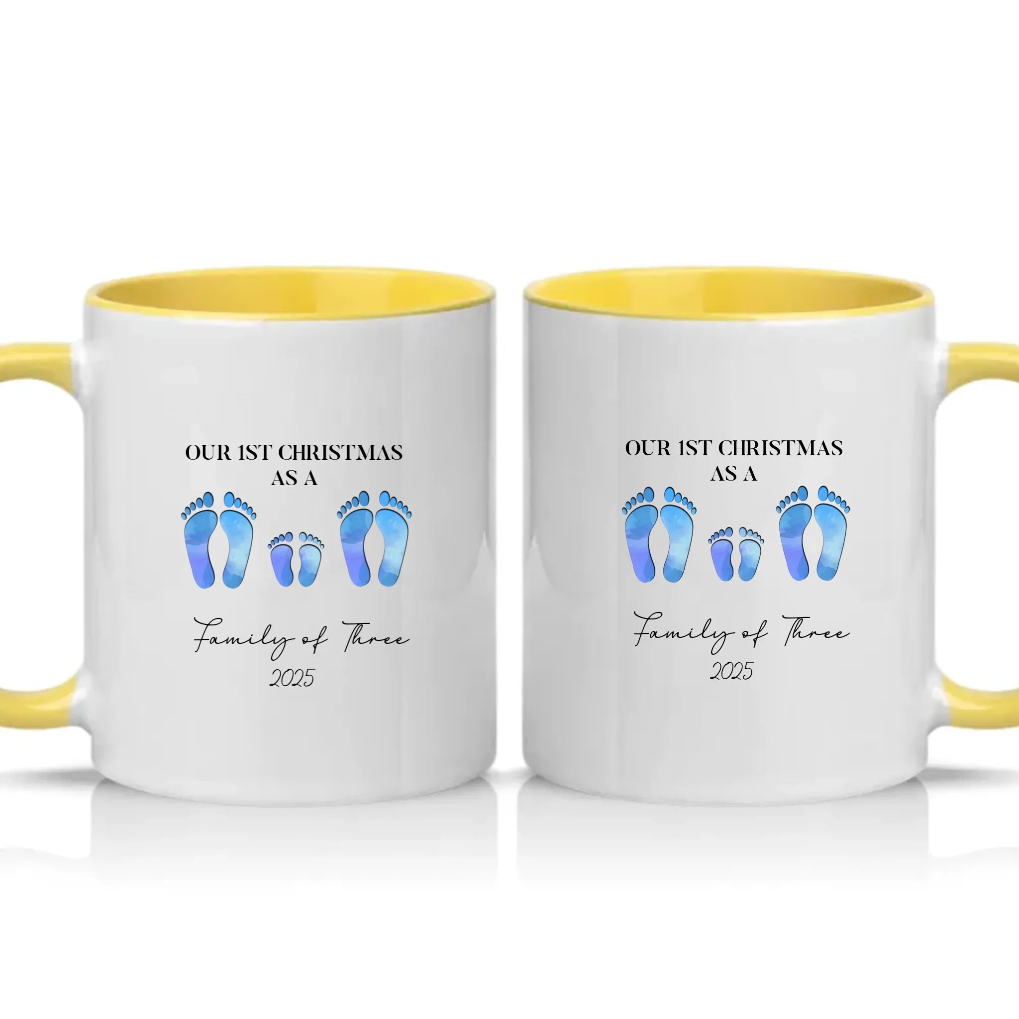 Two Tone 11oz Mug Yellow