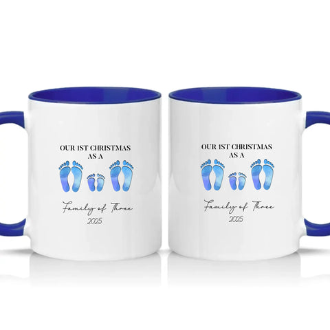 Two Tone 11oz Mug Dark Blue