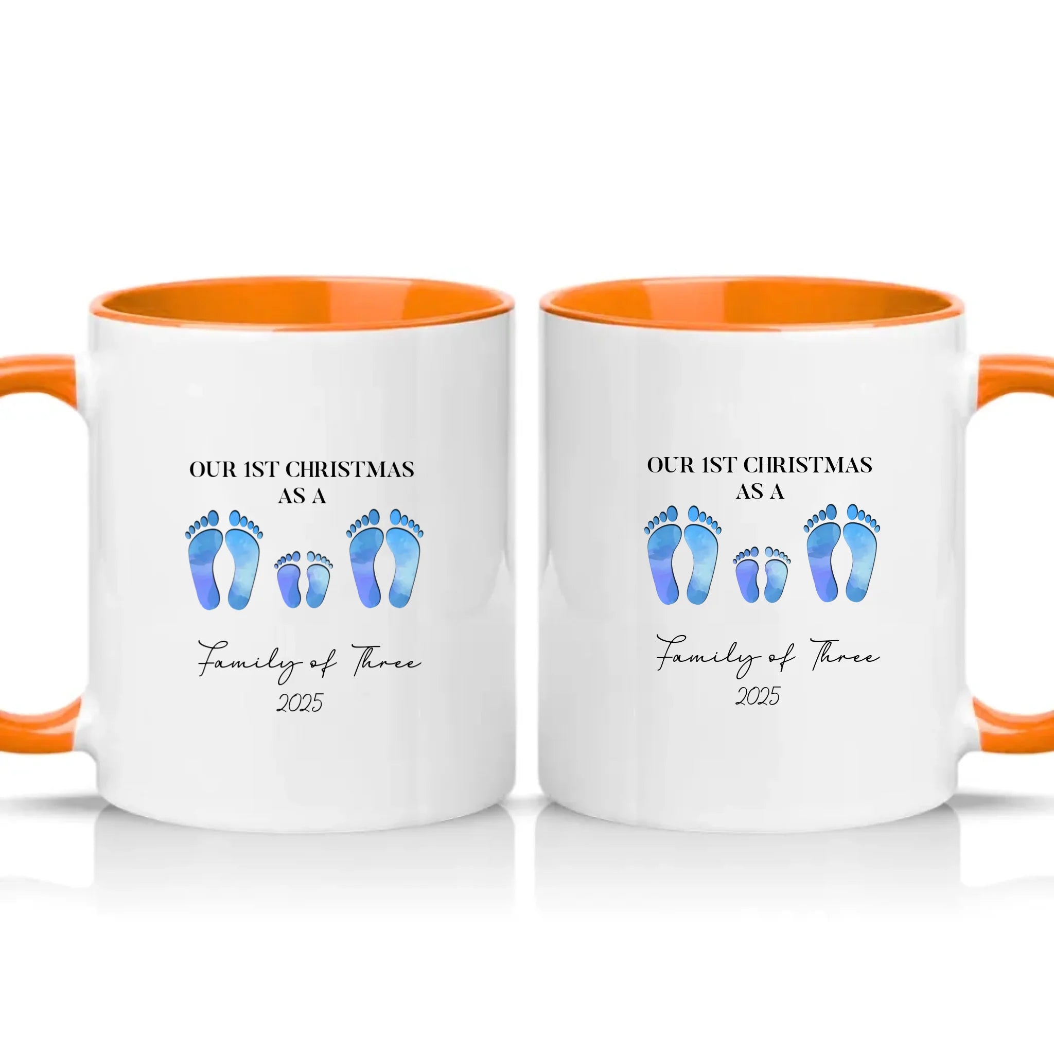 Two Tone 11oz Mug Orange