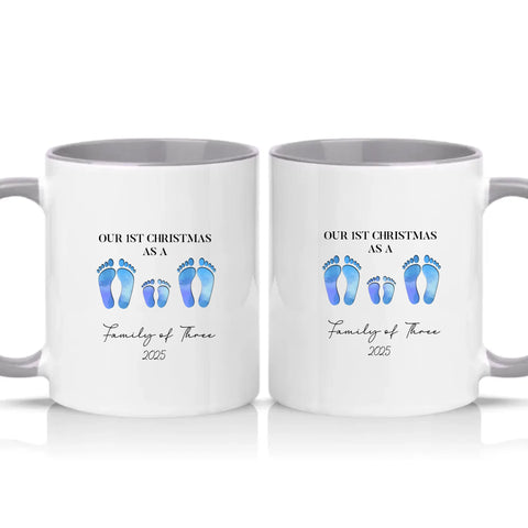 Two Tone 11oz Mug Grey