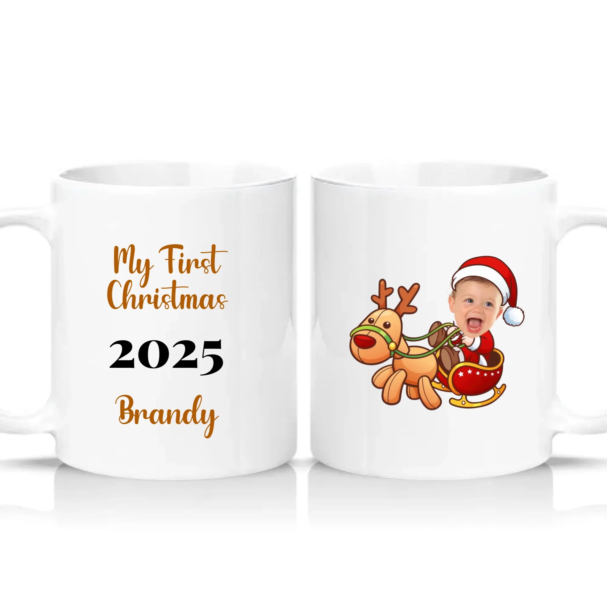 Two Tone 11oz Mug White
