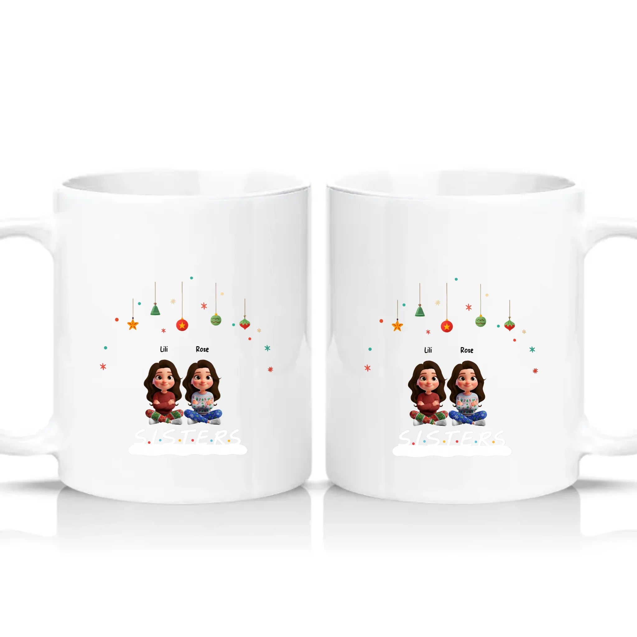 Two Tone 11oz Mug White