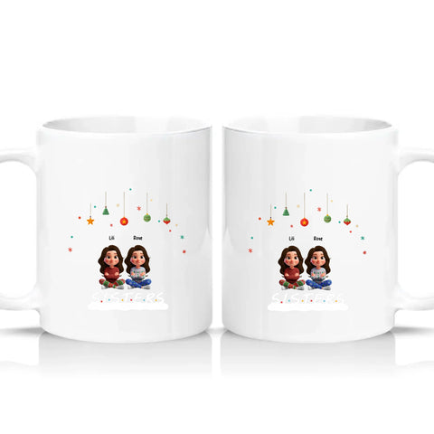 Two Tone 11oz Mug White