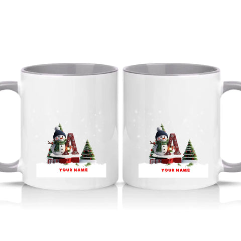 Two Tone 11oz Mug Grey