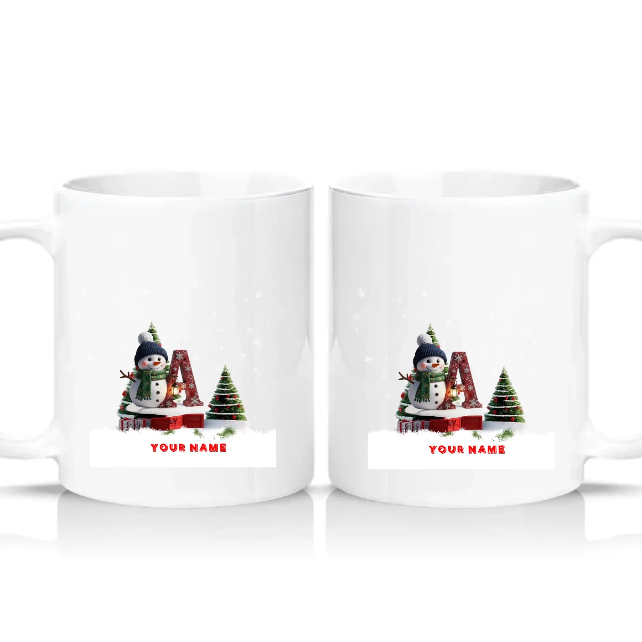 Two Tone 11oz Mug White