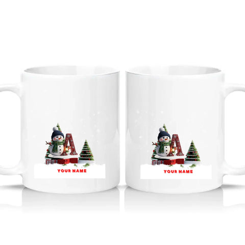 Two Tone 11oz Mug White