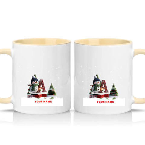 Two Tone 11oz Mug Cream
