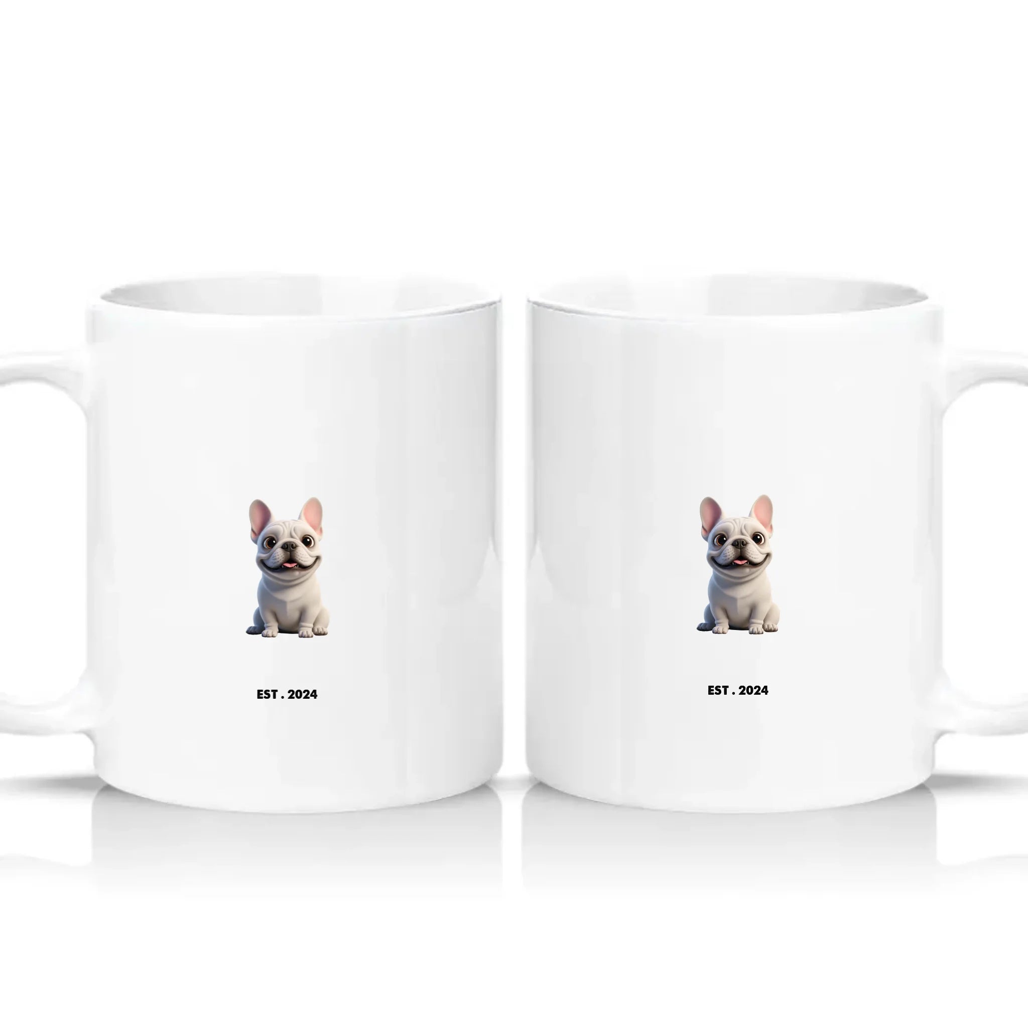 Two Tone 11oz Mug White