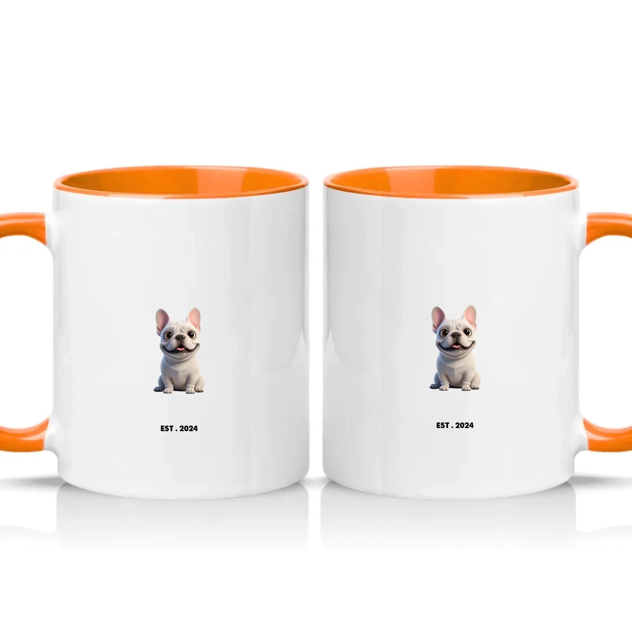 Two Tone 11oz Mug Orange