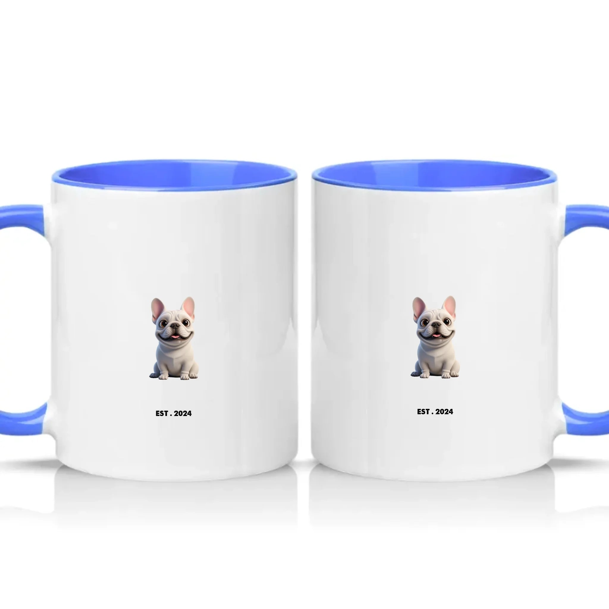 Two Tone 11oz Mug Medium Blue