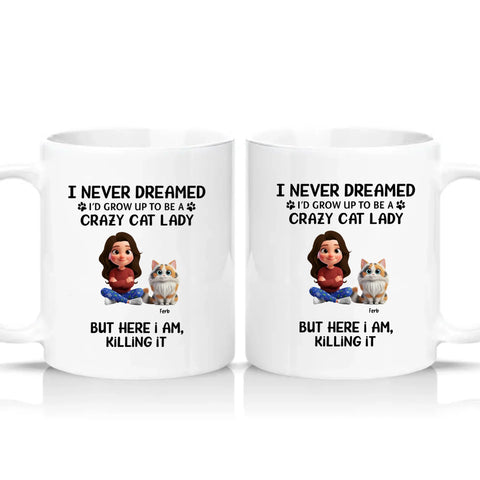 Two Tone 11oz Mug White
