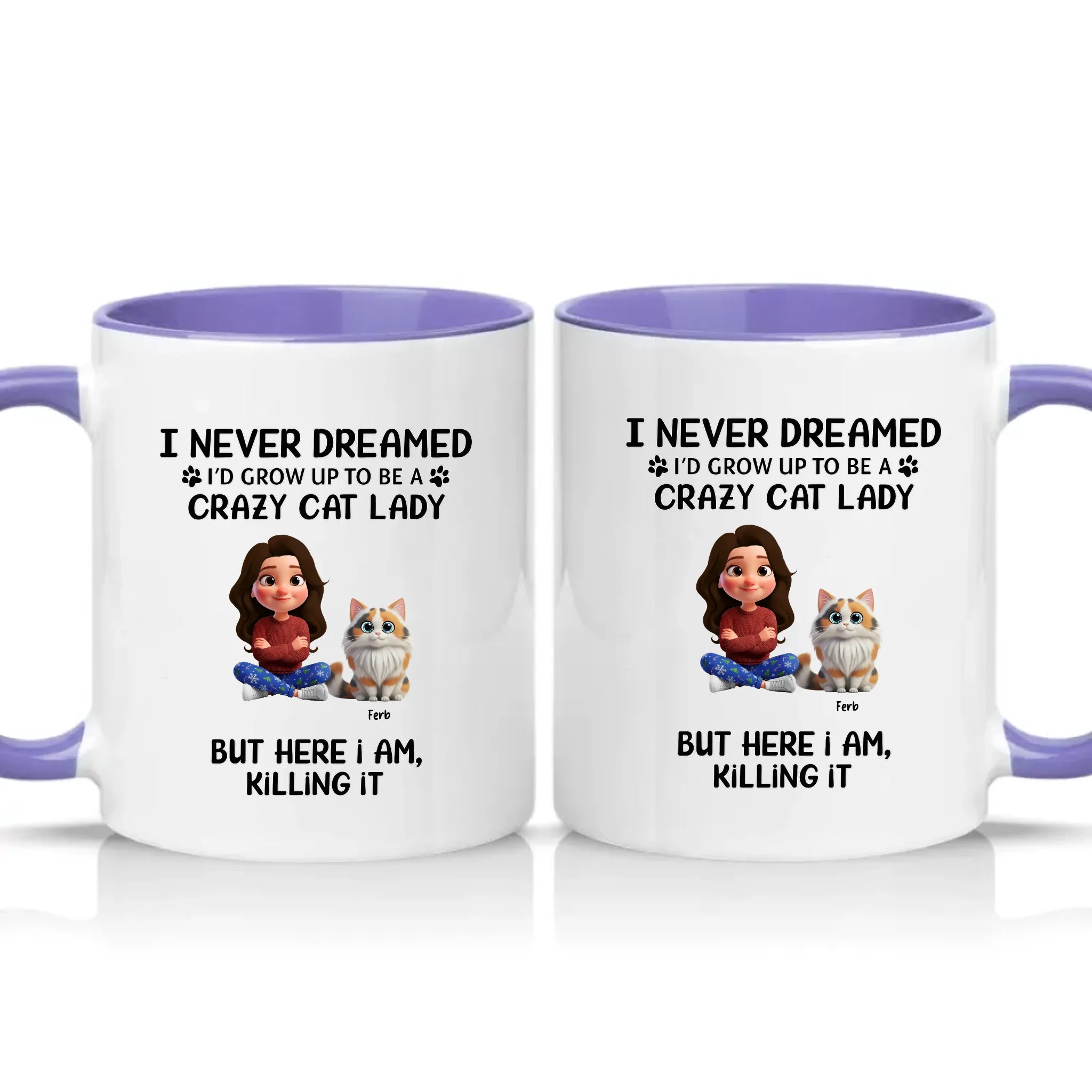 Two Tone 11oz Mug Heather