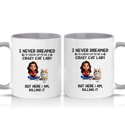 Two Tone 11oz Mug Grey