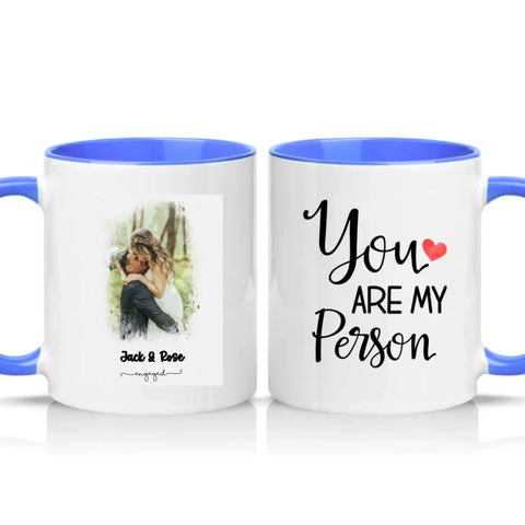 Two Tone 11oz Mug Medium Blue