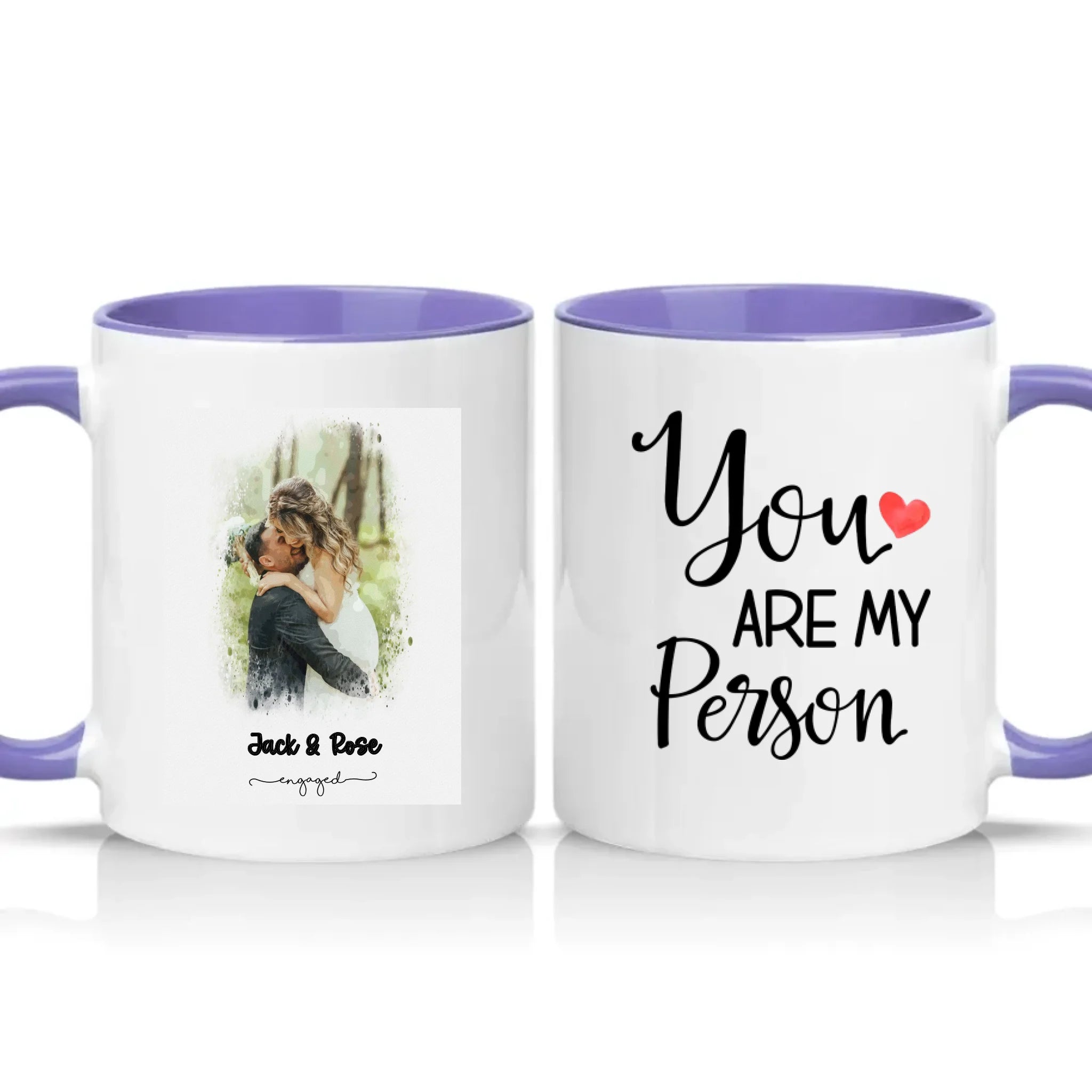 Two Tone 11oz Mug Heather