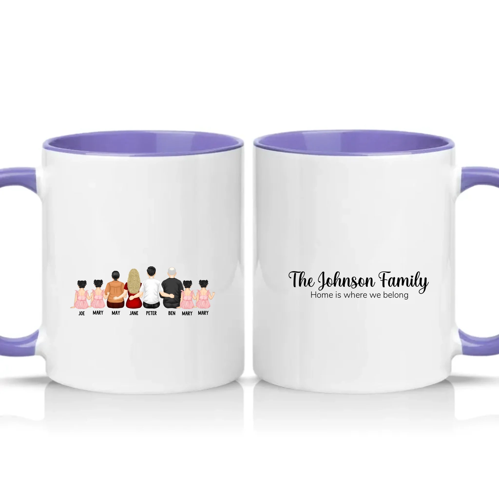 Two Tone 11oz Mug Heather