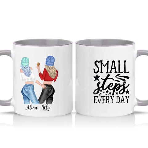 Two Tone 11oz Mug Grey