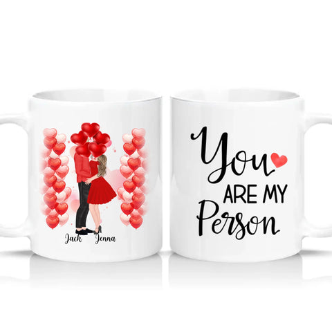Two Tone 11oz Mug White