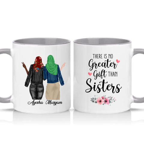 Two Tone 11oz Mug Grey