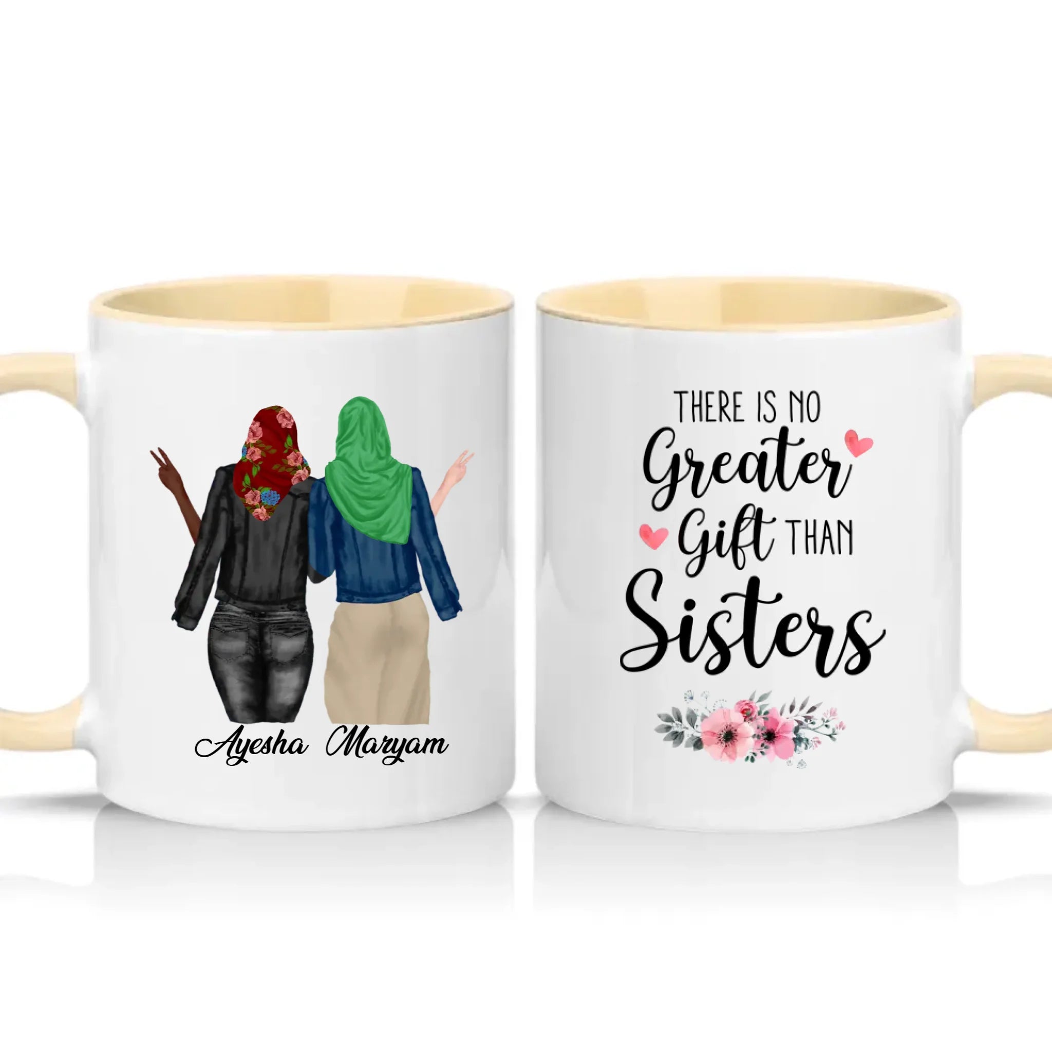 Two Tone 11oz Mug Cream