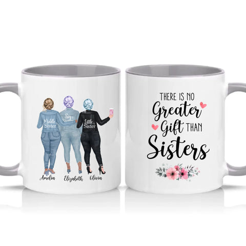 Two Tone 11oz Mug Grey